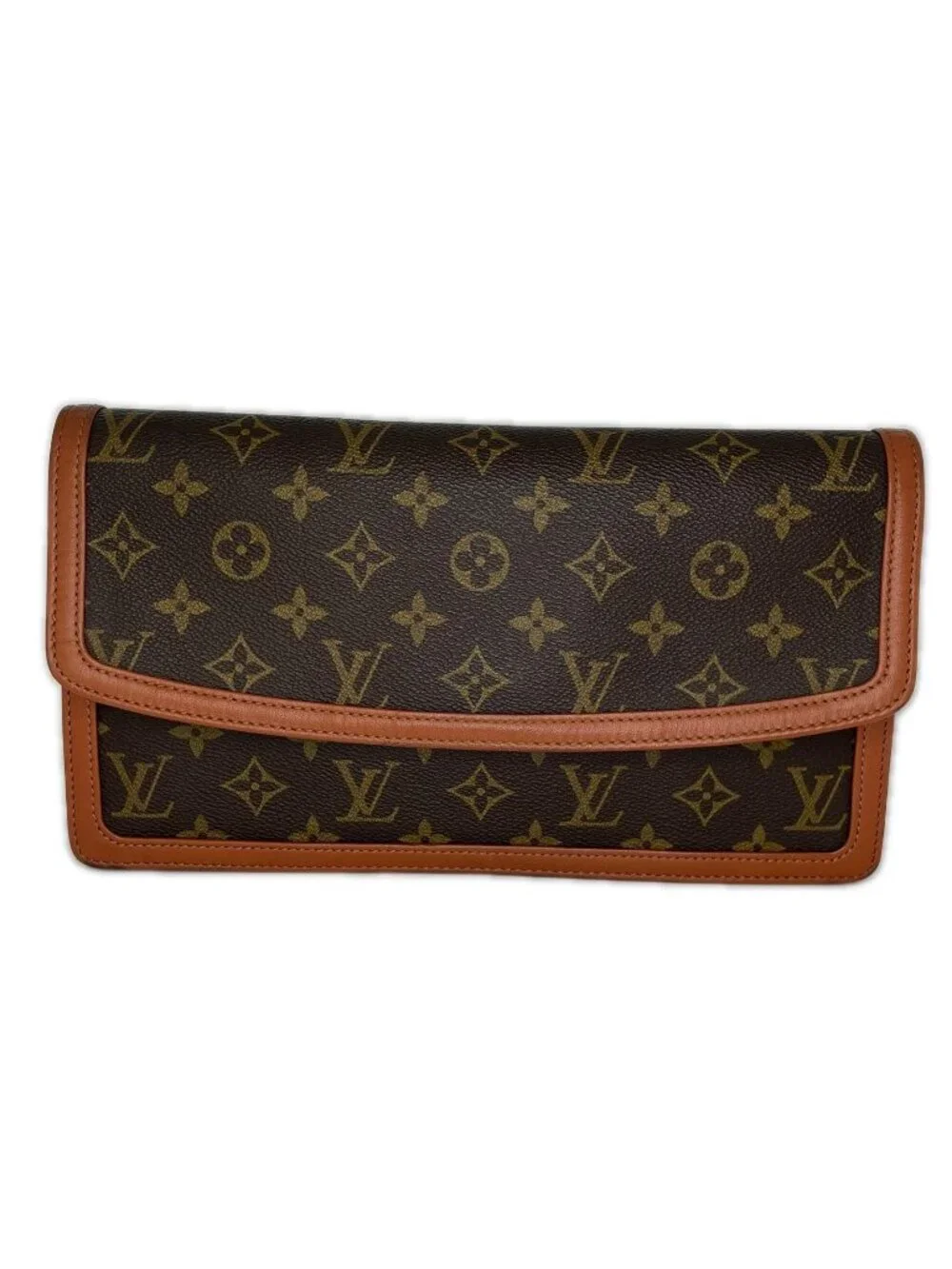 Louis Vuitton Pochette Dam GM Second Bag Brown